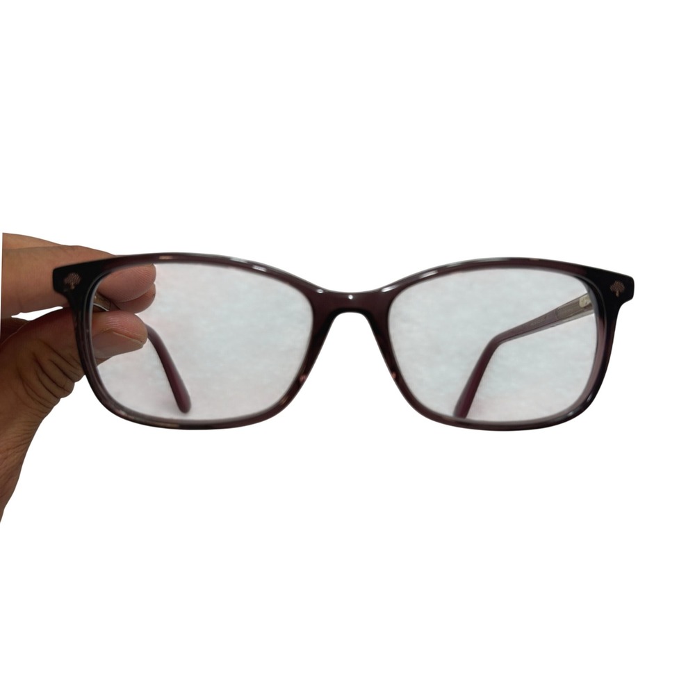 Mulberry VML218 Eyeglasses Womens Burgundy Bio-Acetate 52-16-140
